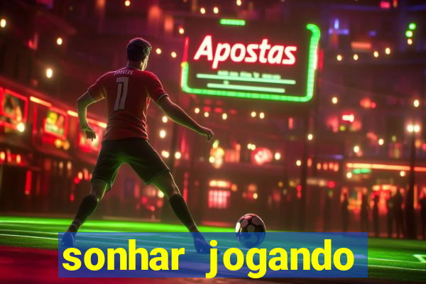 sonhar jogando futebol sendo goleiro